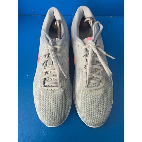 Nike Womens Revolution 4 AH8799-016 Gray Running Shoes Sneakers Size 9.5 W - Picture 4 of 6